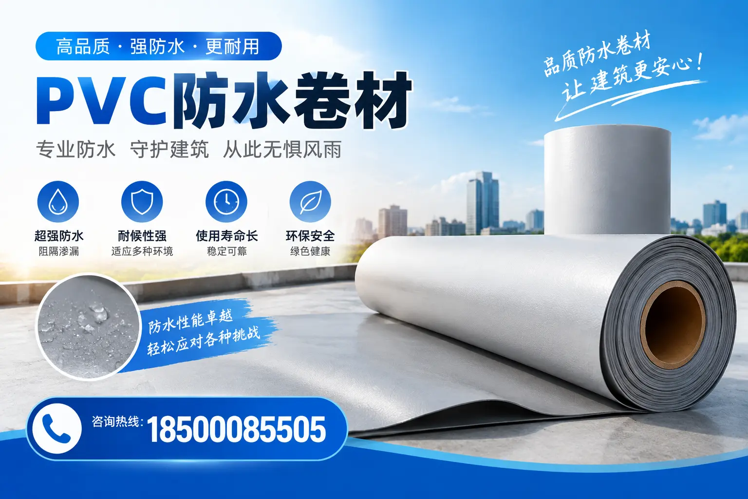 如何选择高质量的PVC防水卷材？金华消费者必看指南